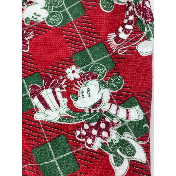 Disney Mickey & Minnie Mouse Christmas Hanging Kitchen Towel - Picture 3 of 7
